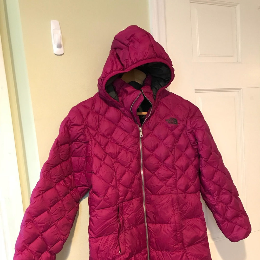 Girls North Face Metropolis Jacket -plum